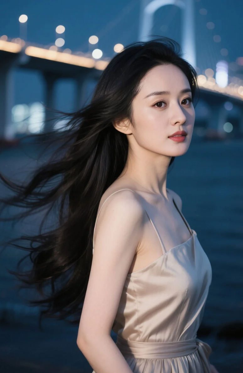 风知道她的名字，光记得她的脸｜这组珠海夜拍太高级了