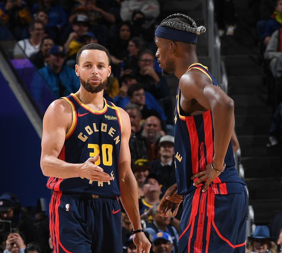 库里31分，巴特勒30分，勇士惨败老鹰？库里：21中11，三分11中3，31