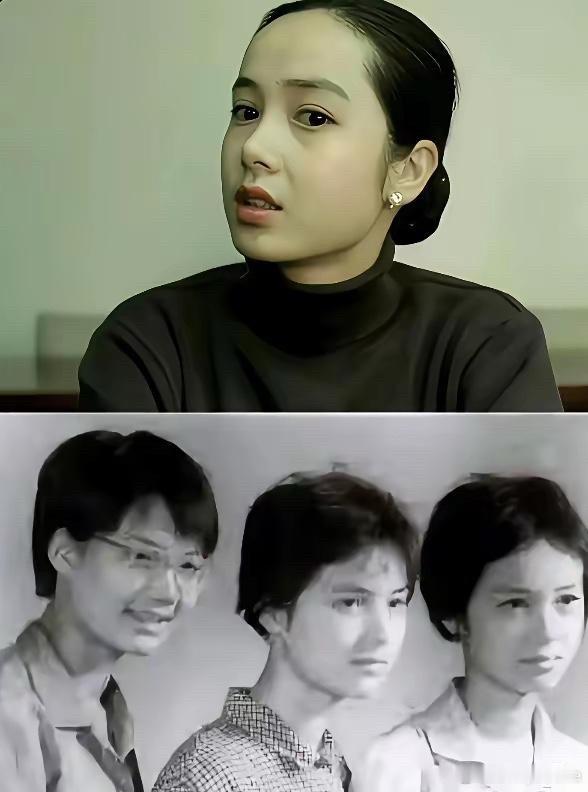 基因这个东西，真的很神奇啊。蒋雯丽和她的二姐，她俩长得就很好看。但是她的大姐，长
