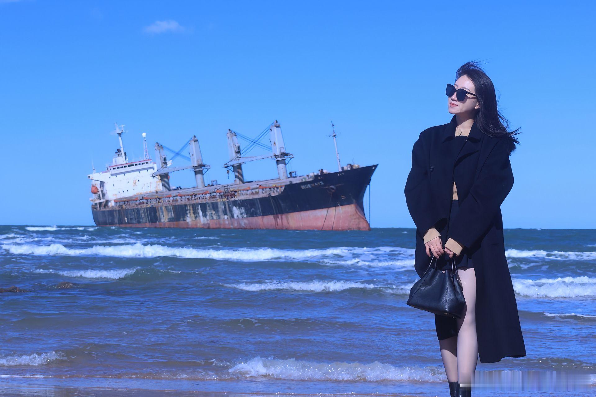 顶级街拍海边美女美女精彩人像​​​