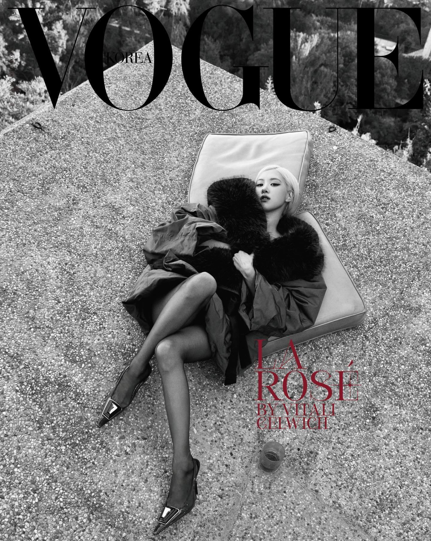封面大赏朴彩英&登上VOGUE韩国版7月刊封面