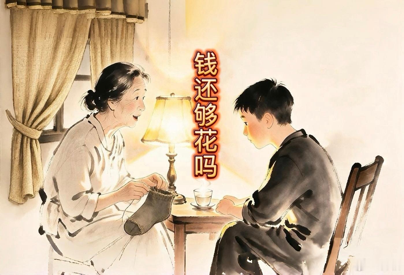 【微小说：你钱还够花吗？】班主任老师在高中最后一堂语文课后，留了