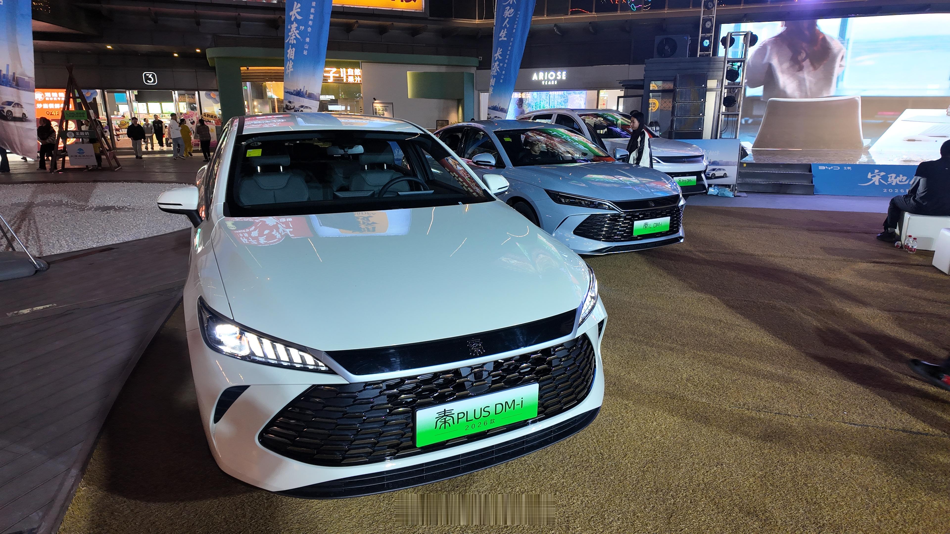 比亚迪2026款秦•宋长续航版宋ProDM-i新增两款220KM长续航版：26