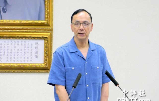 朱立伦将拜会蓝县市长　讨论反罢战略战术中国国民党主席朱立伦今日下午主持中常会，