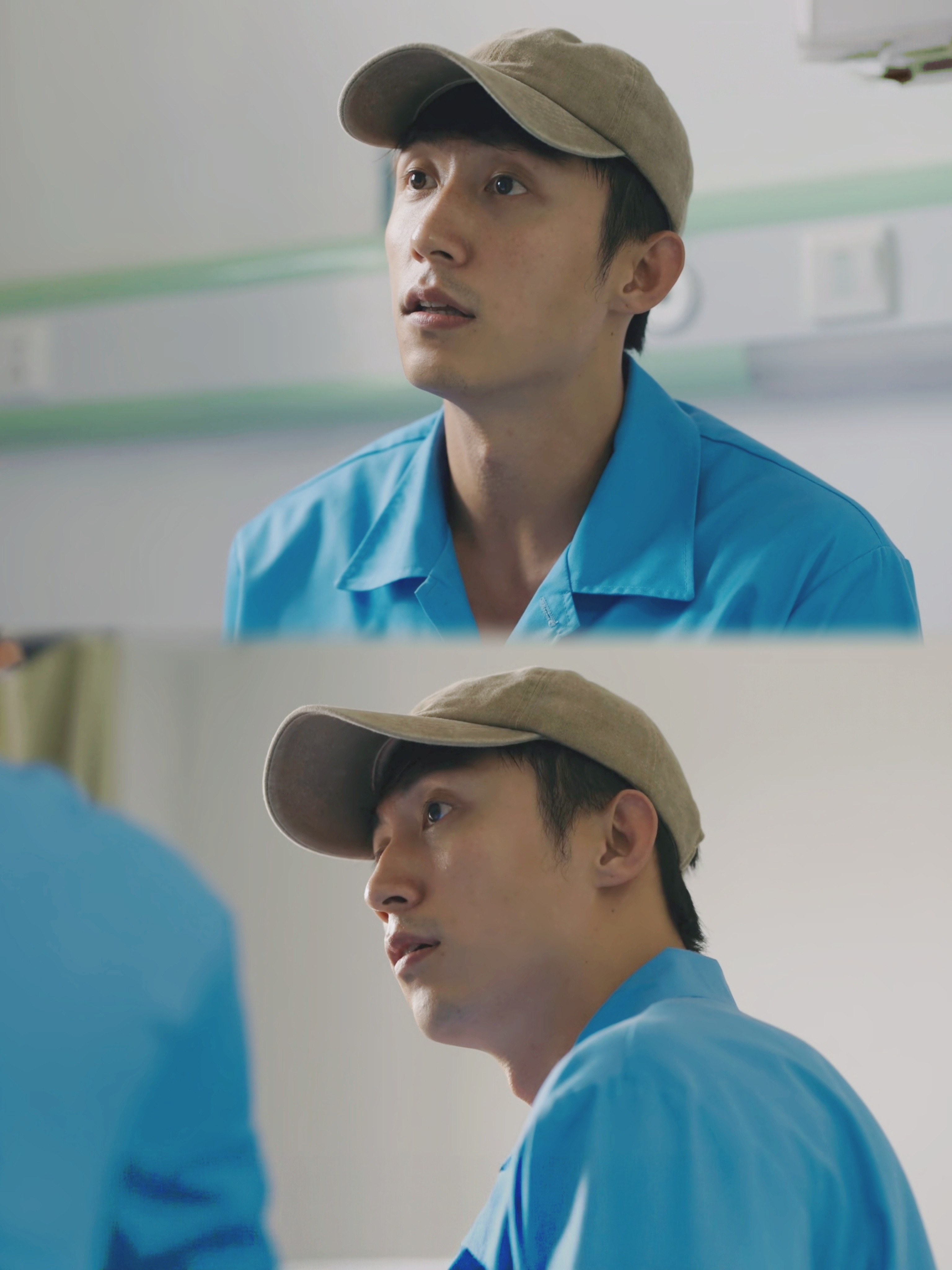 《岁月有情时》第25集截图，张小满和大佬哥唠嗑时畅想的那一段，【山顶上掏个天池，