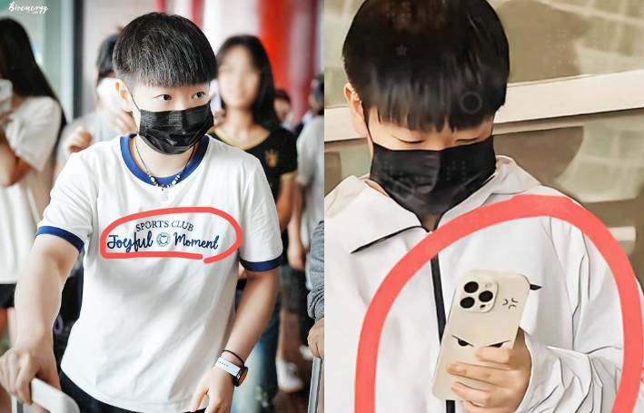 没想到莎莎这件衣服不简单啊！胸前印着的“JoyfulMoment”，看似简单，