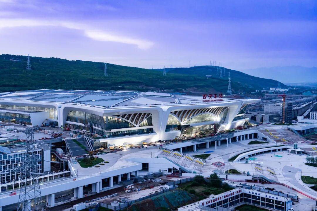 这个6月，西安铁路枢纽将迎“新成员”西安东站加入！随车站一同到来的还有西安至十堰