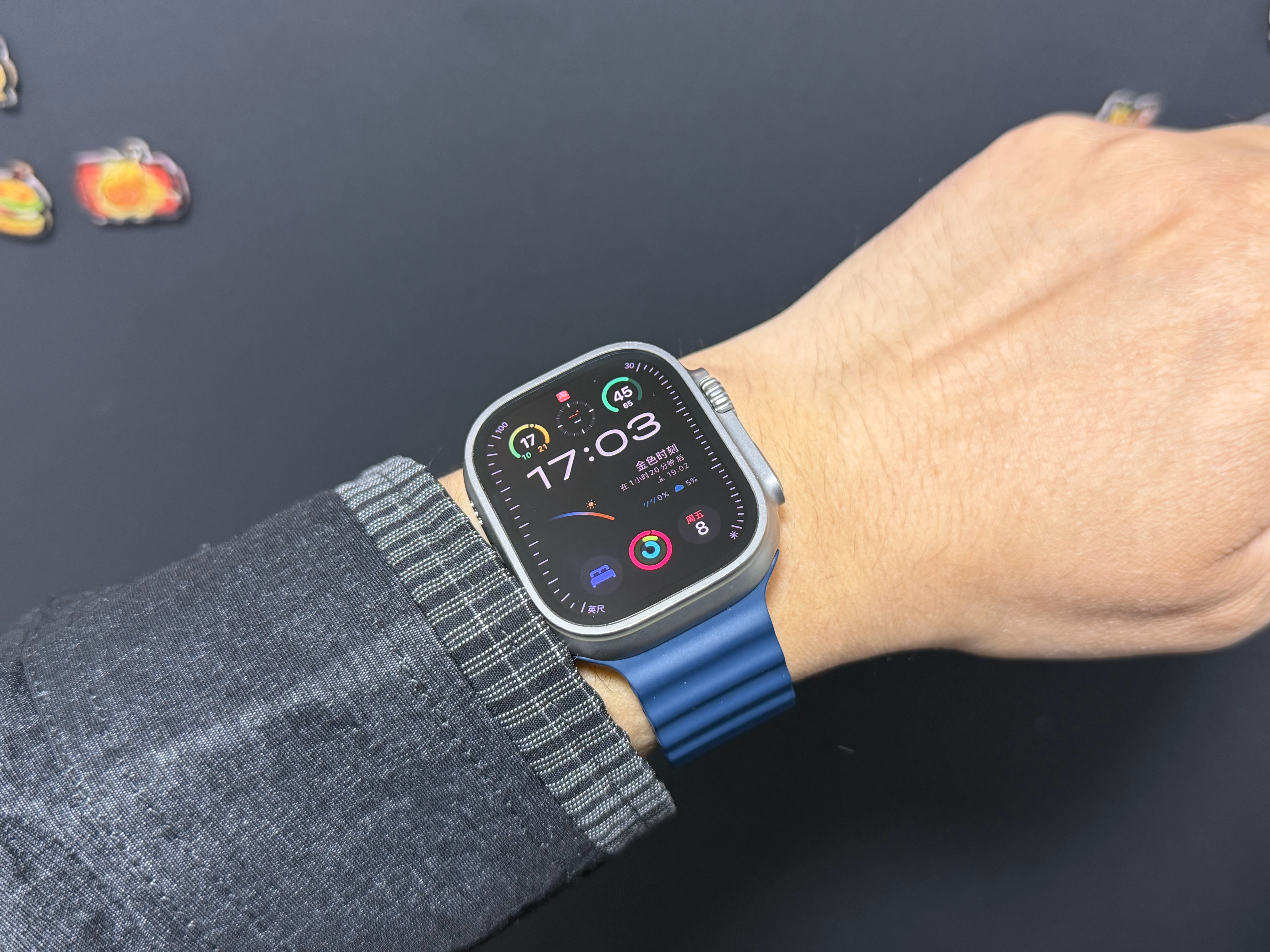 我跟朋友说我想换个AppleWatchUltra3。他说为什么？3没啥升级