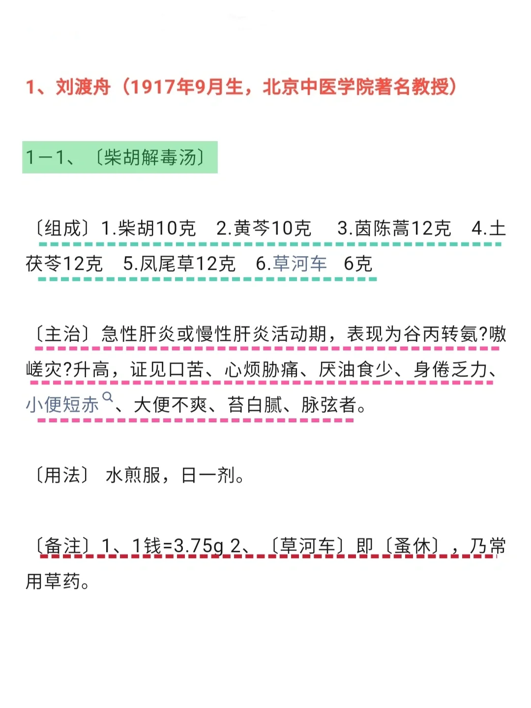 十六位国家级老中医名方（经得起验证）