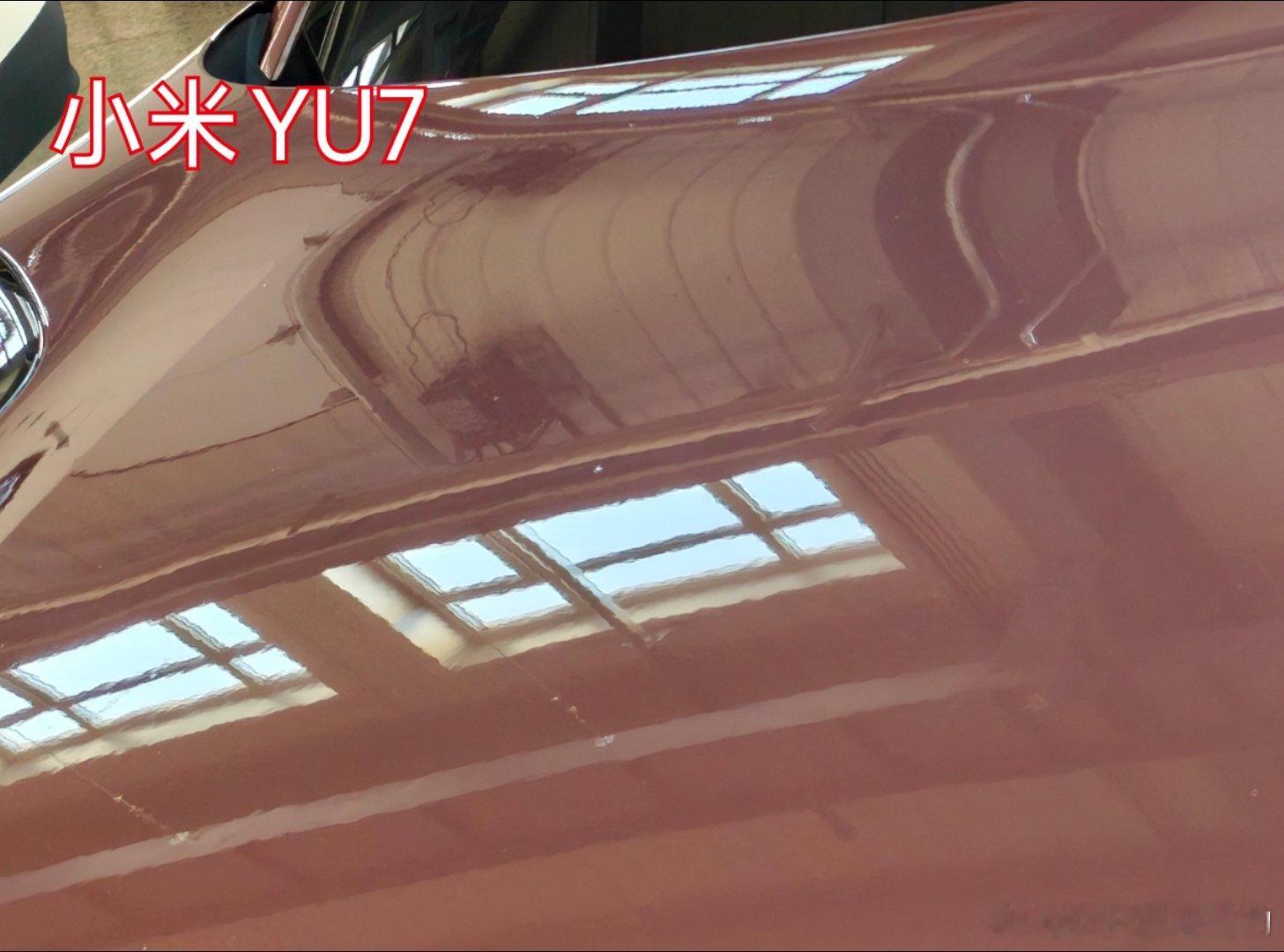 油漆橘皮对比PS:同样光线，类似距离拍摄的照片