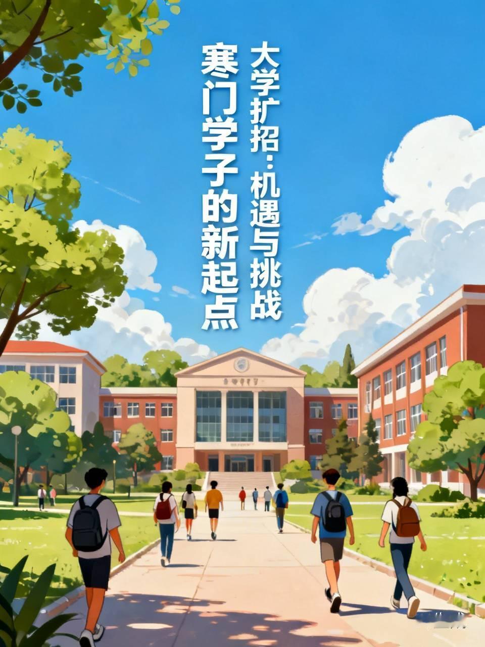 大学扩招，关上了文凭捷径，却敞开了读书的大门！很多人说大学扩招是普通家庭的灾难，