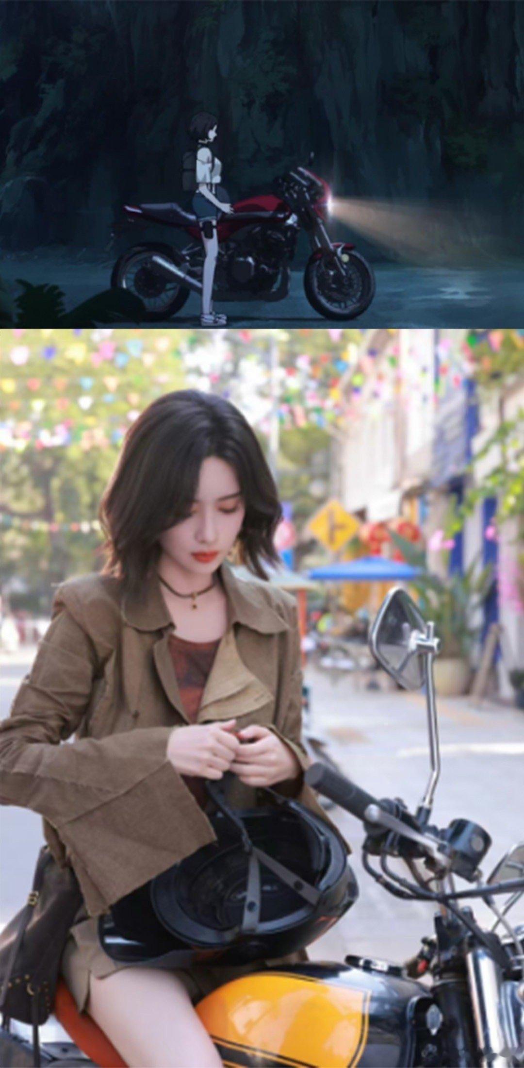 起猛了动画三线建模像孟子义三线轮洄动画版易飒是照着孟子义做的吧？短发飒爽、身形