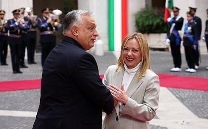 意大利总理梅洛尼向在匈牙利议会选举中获胜的马扎尔表示了祝贺。同时，她还也感谢了总