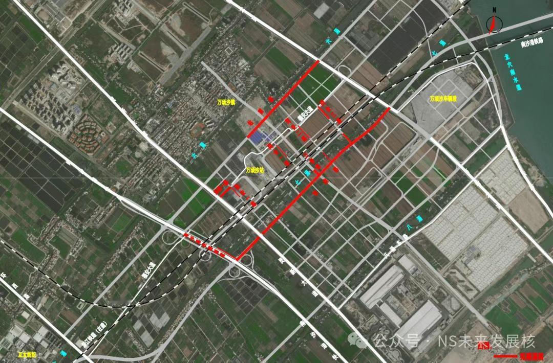 【南沙高铁站建设再加码！18.7亿建设周边多条新道路】广州南沙投发铁路有限公司发