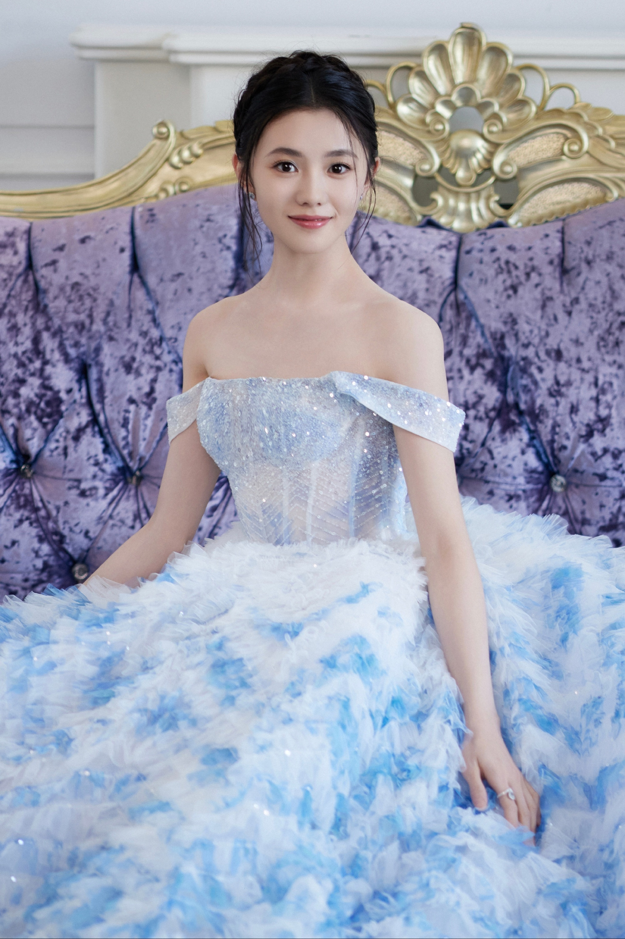 刘浩存：轻盈姿态的冰雪公主。刘浩存