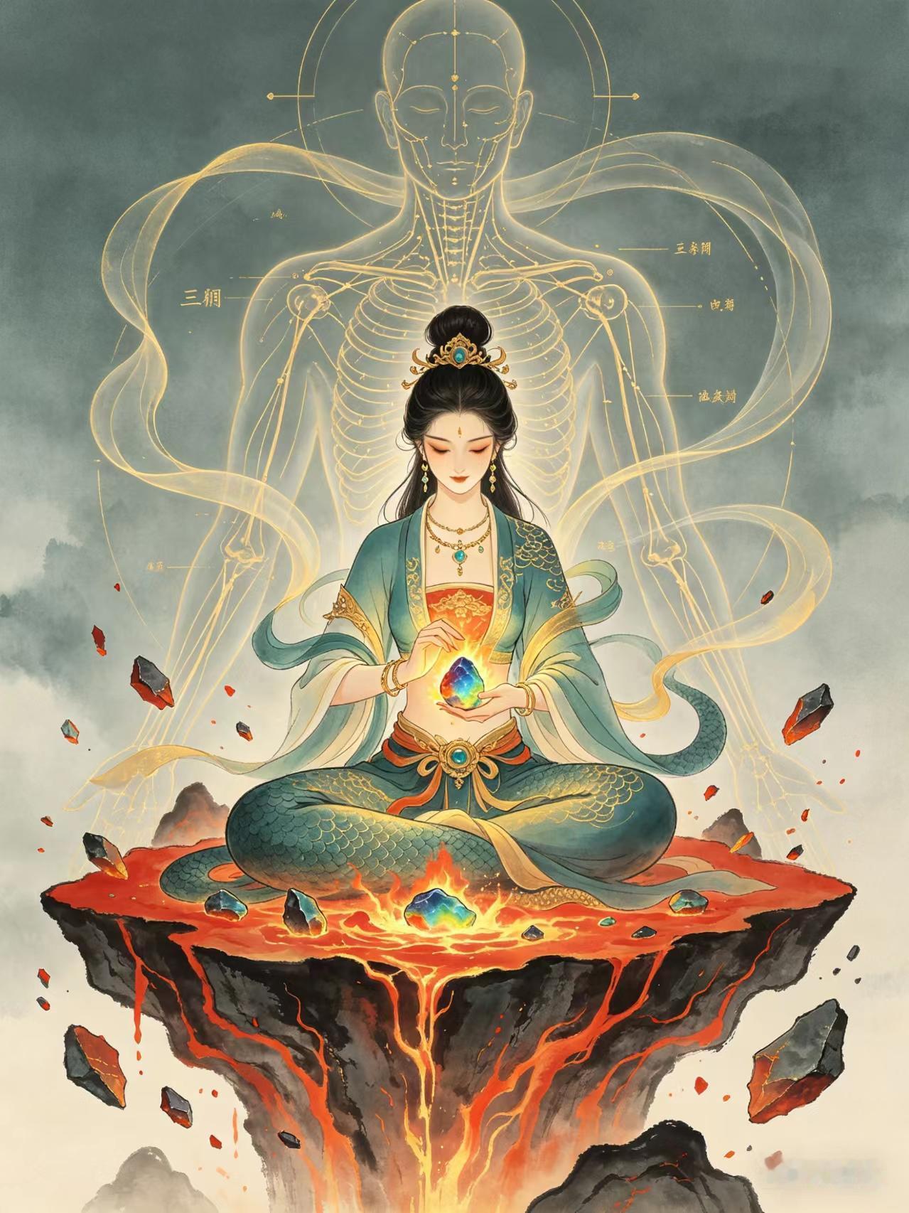 中华医道：大千宇宙，无穷无尽，万象更新、无始无终，自然处在无限的运动之中，杳杳渺