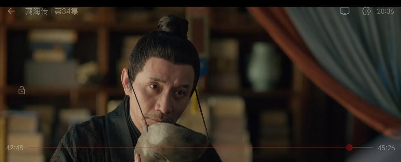 面具人终于可以揭面具，那个操控藏海十年复仇的神秘人，果然是八公子的父亲、户部尚书