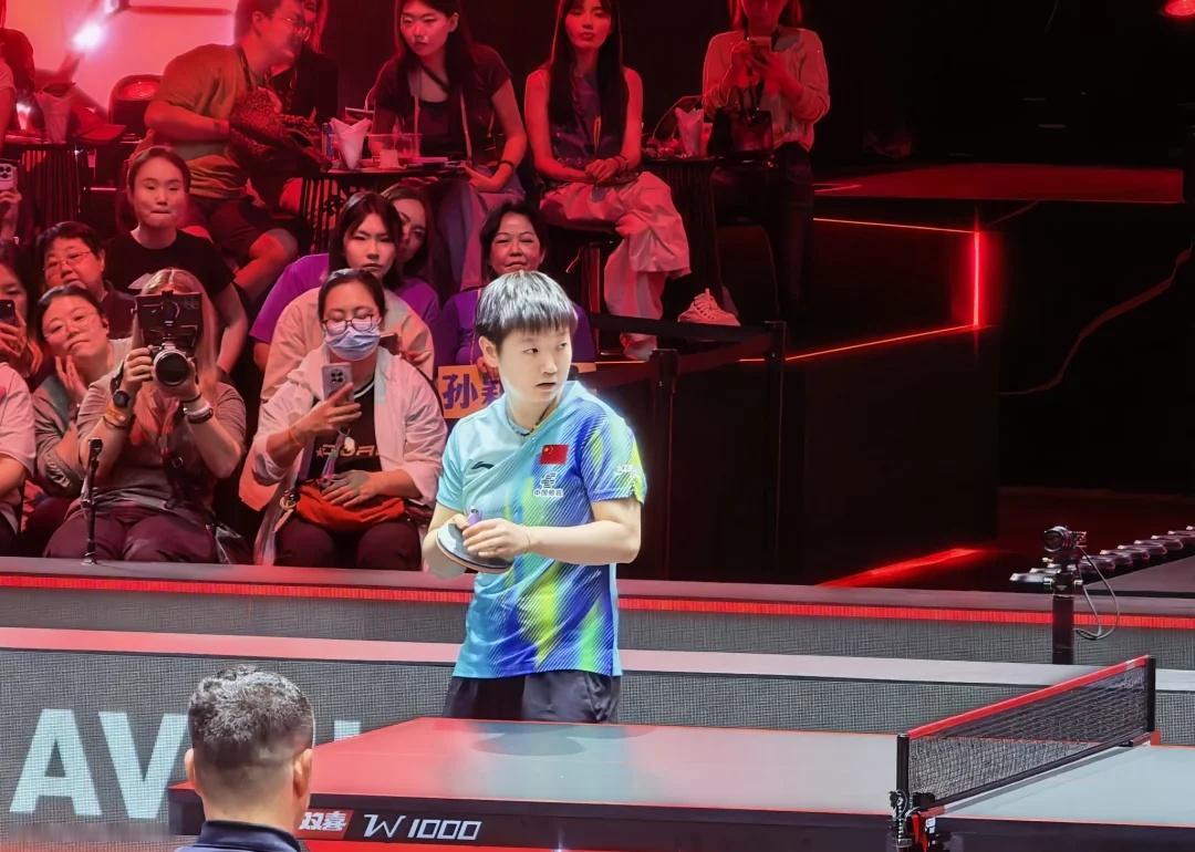 新加坡之行的终极目标～看了莎莎现场～不虚此行～不枉此生[赞][赞][赞]孙颖莎