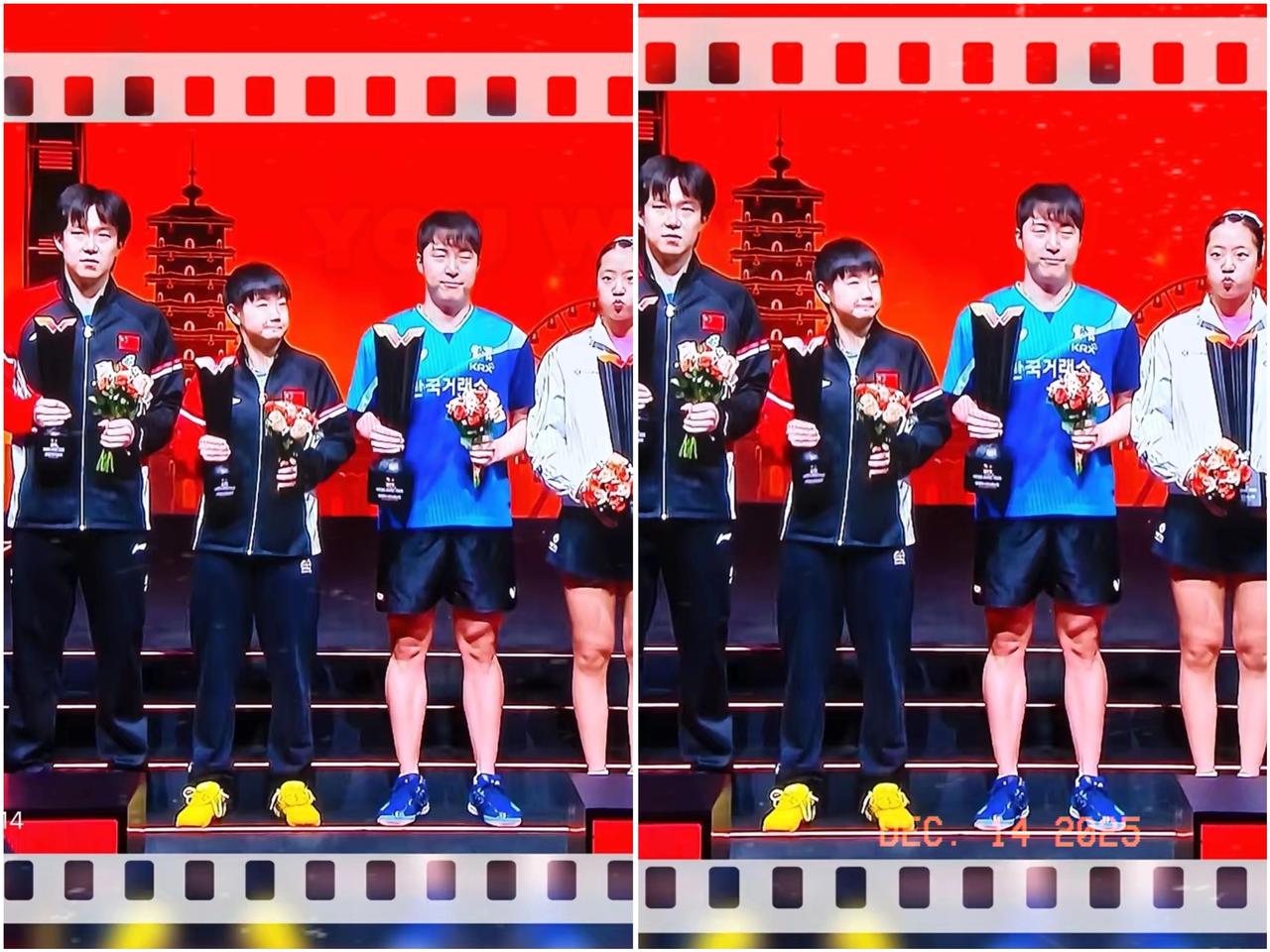 怪不得拿了冠军都没敢大声嚷嚷，甚至脸上都没啥喜色，这一幕看得人心里怪难受的。