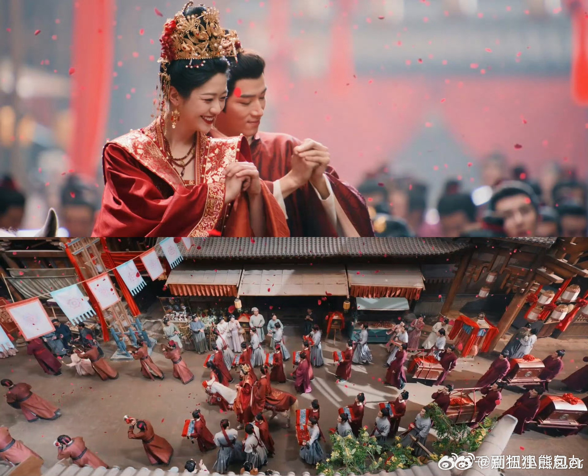 陈宥维给王星越大婚当马《定风波》大婚名场面还原，陈宥维友情出演“婚马”，红衣抓马