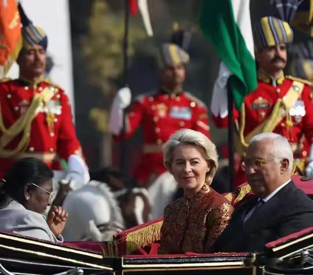 印度和欧盟庆贺之时，美国却在千里外砸场子。印度和欧盟正为贸易协定谈判取得重大