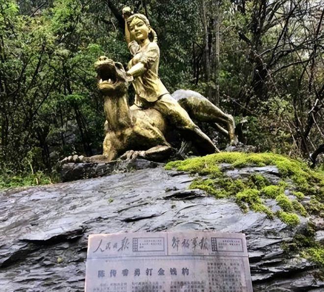 1975年，湖北神农架几名妇女正在田里挖洋芋时，一位女孩因为内急跑去树林中解决，