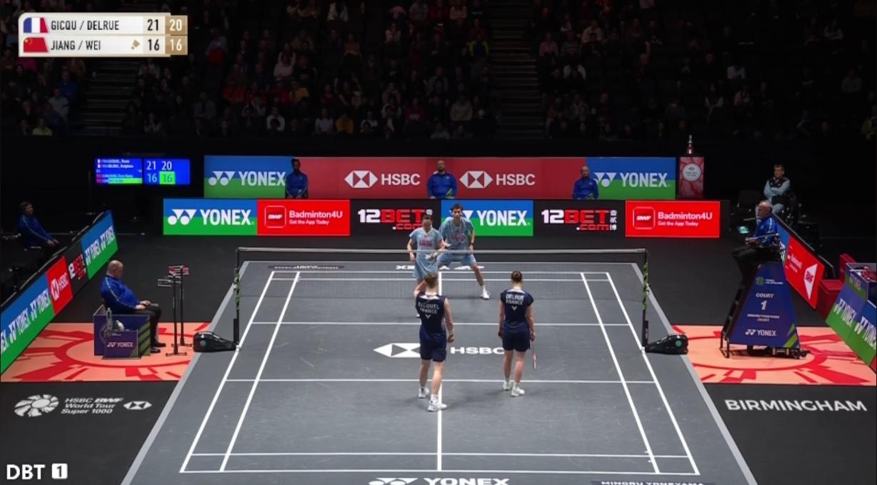 国羽本次全英赛战绩不佳，到目前为止，混双前两号种子冯彦哲/黄东萍和蒋振邦/魏雅欣