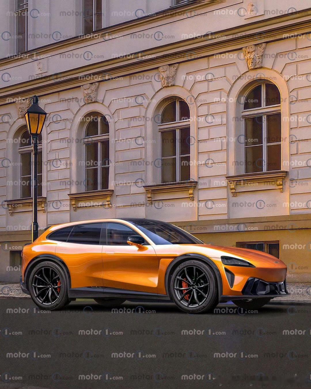 迈凯伦首款SUV这个图片感觉很假啊