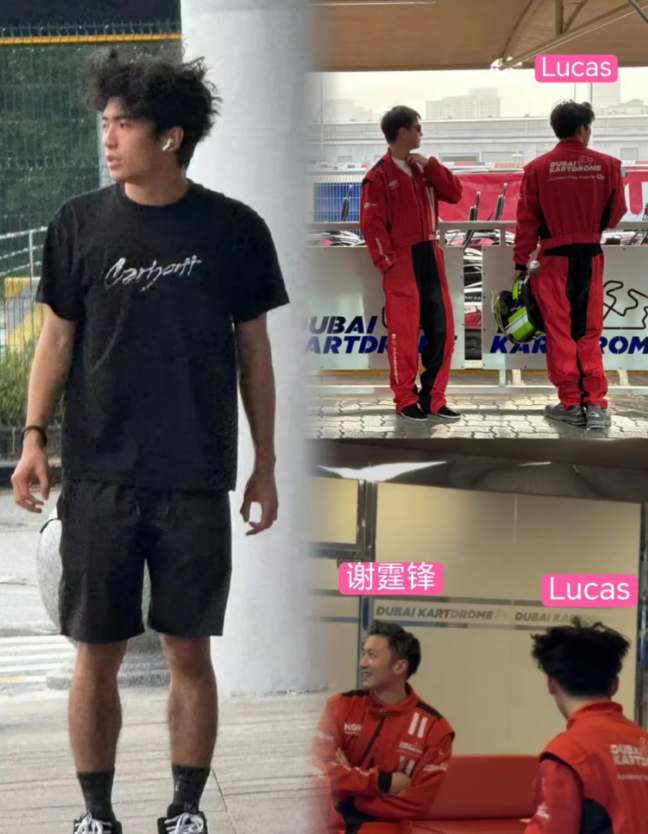 大家发现没，谢霆锋的大儿子Lucas今年露面好多，不得不说，不管是从身高还是
