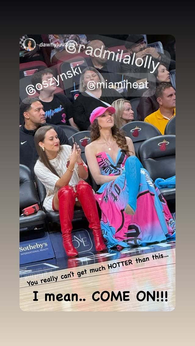 热火资深女热密今天真好看