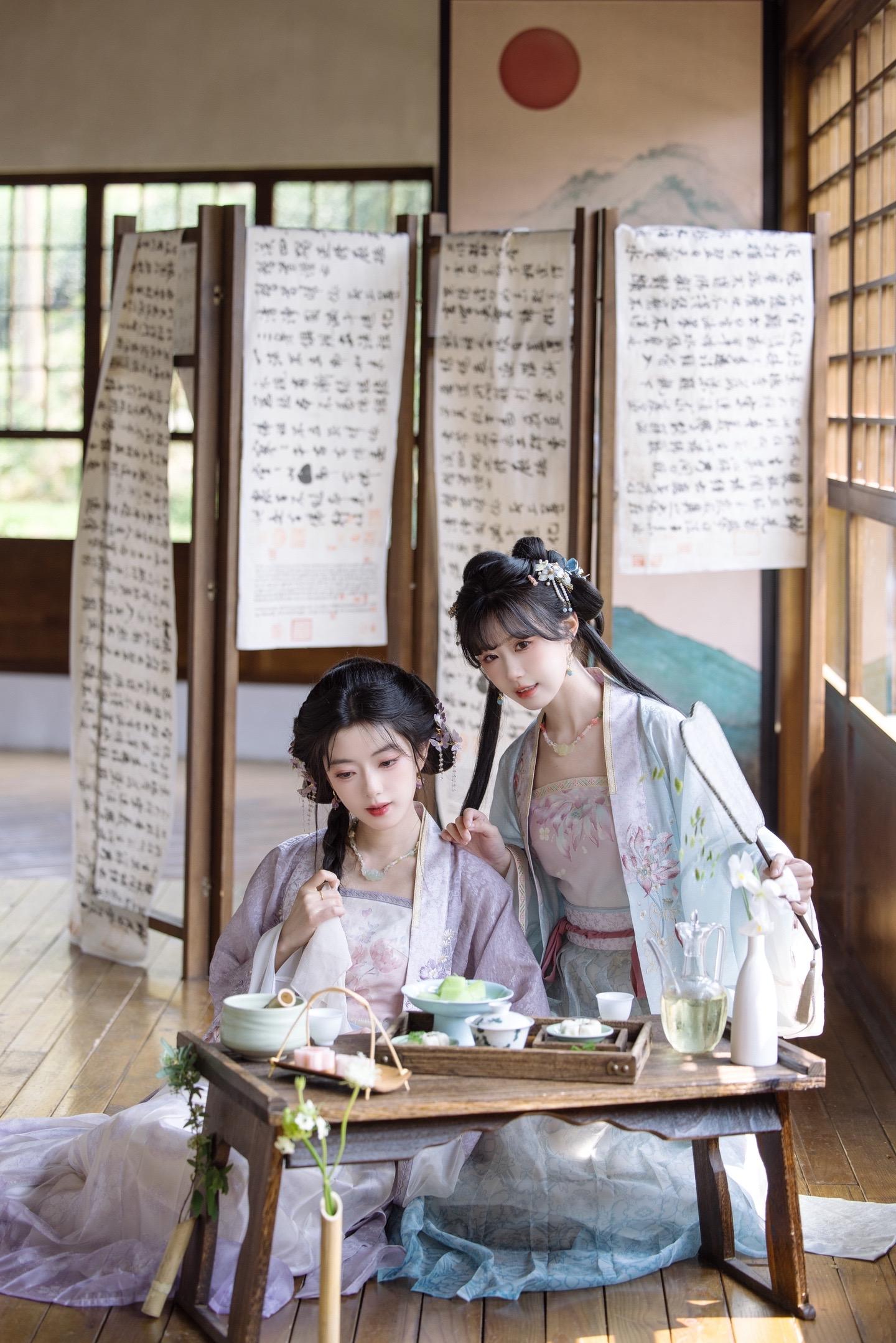 让更多人看到汉服之美 汉服穿搭 宋制汉服 国风少女
