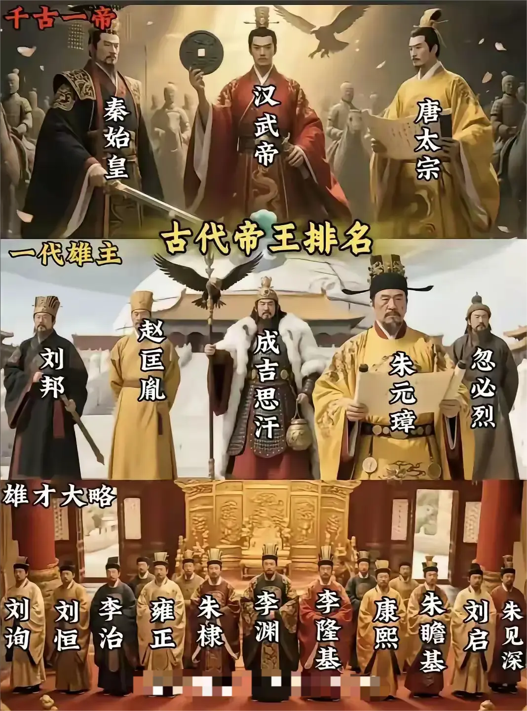 您赞同这样的看法吗？谁应该上去？谁应该下去？