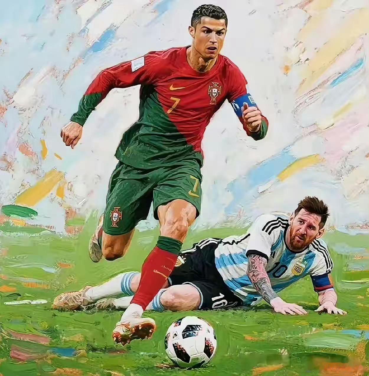 梅罗八大毋庸置疑：1.梅西是巴萨之王，C罗是欧洲之王。2.梅西是阿根廷第二人（第