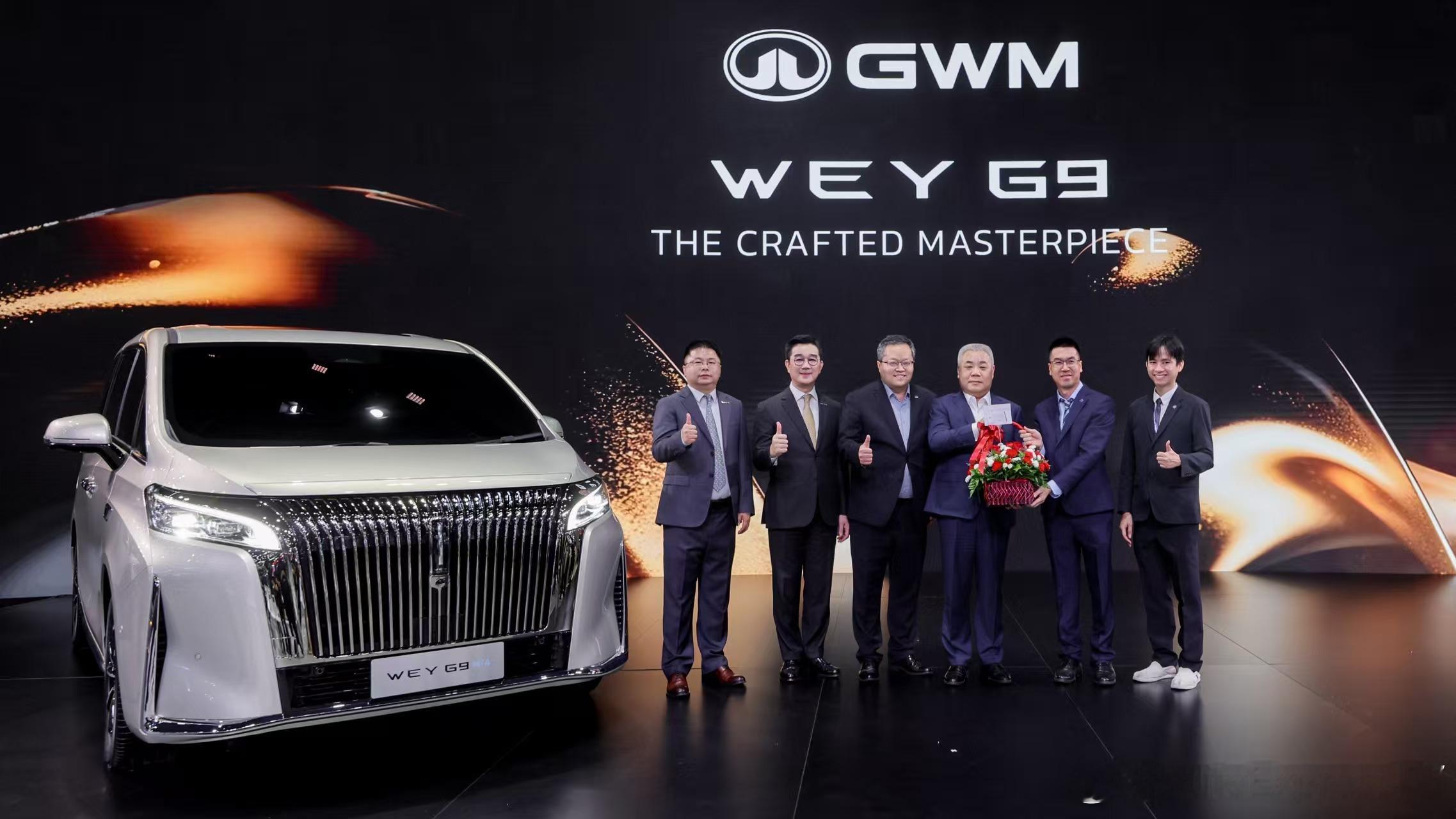 魏牌全新高山2025年11月28日，长城汽车泰国公司于泰国国际车展（Motor