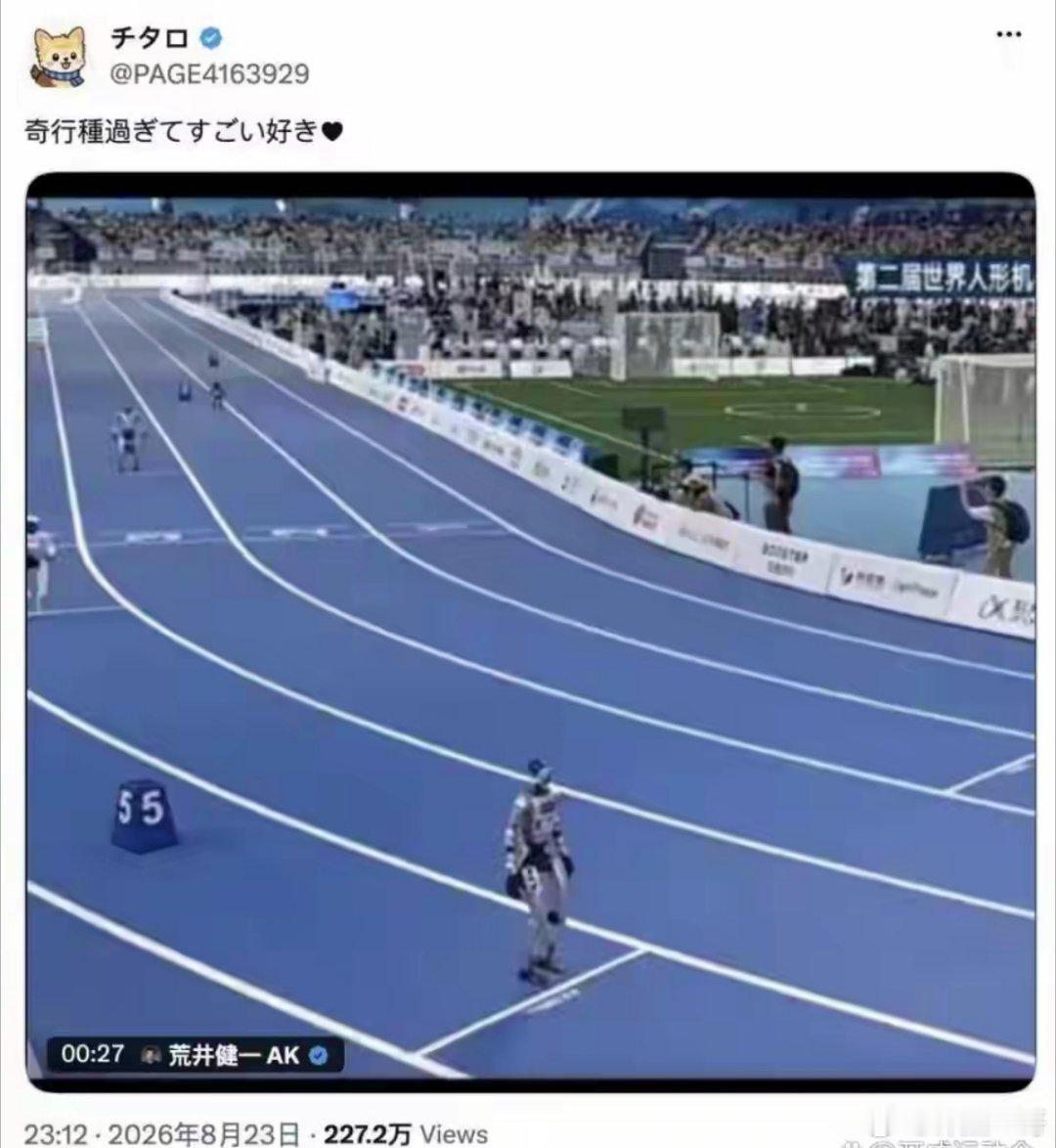 机器人运动会，日本机器人输了，日本网友沮丧讽刺，中国网友“人格”展现大国胸怀在北京举办的第二届世界人
