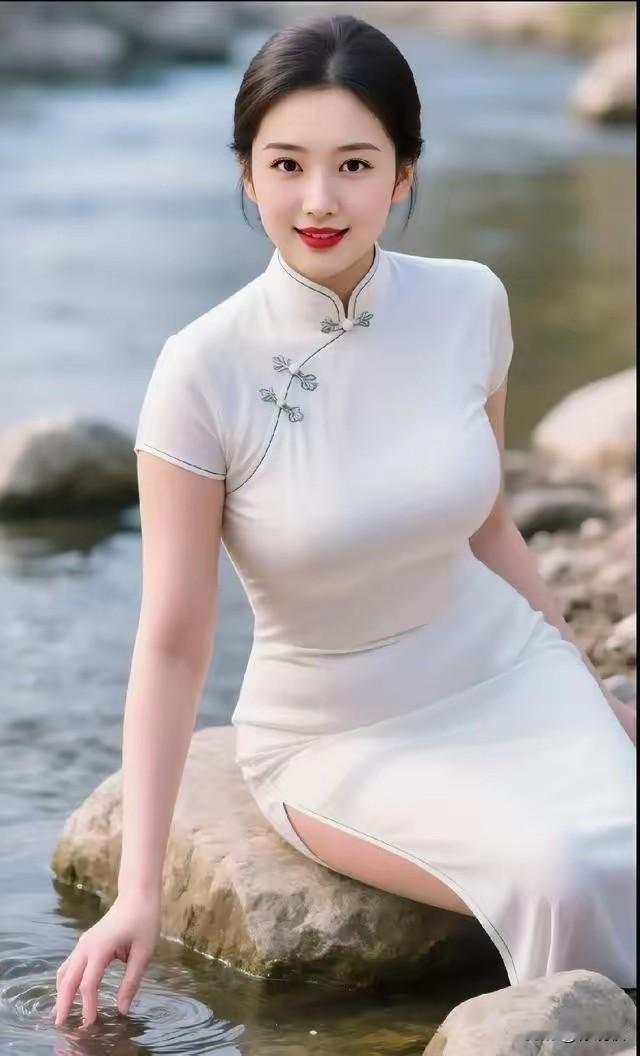 旗袍给予什么样女性美?中国旗袍，国风古韵。美在文化，美在气质。美在修养，美