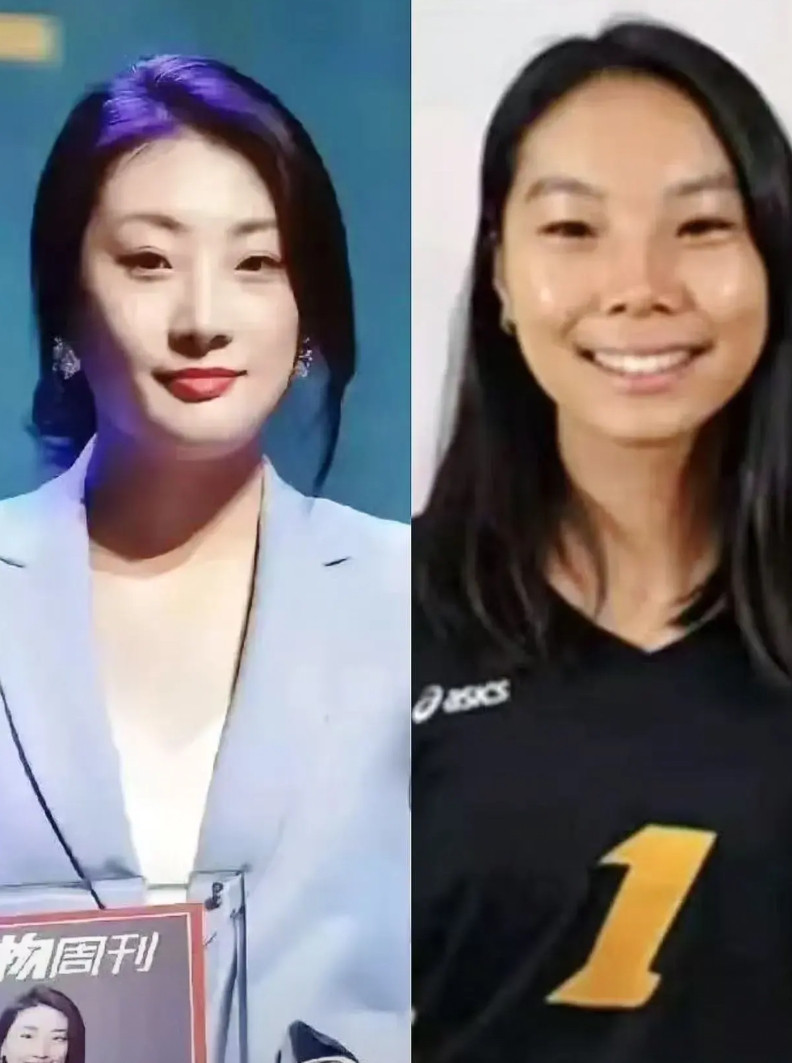 面相是不会骗人的两姐妹对比一下就会发现为啥宗馥莉能拿捏娃哈哈，因为她即便