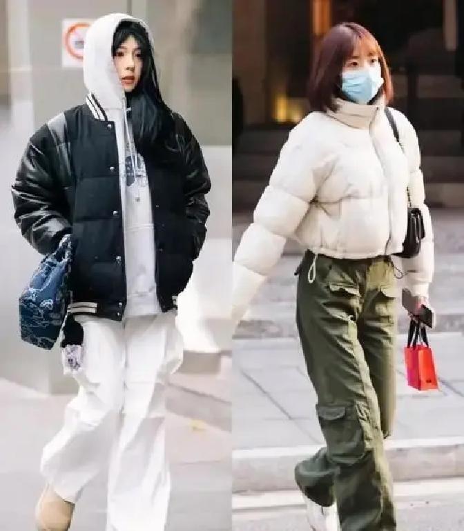 降温后不少女生直接跳过内衣，把高领发热衣塞进羽绒服就出门。小红书上一搜全是“冬