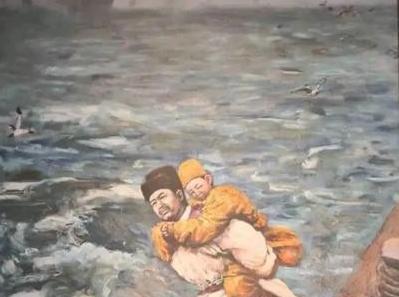 1279年，陆秀夫背起7岁的小皇帝，问道：大势已去，陛下可愿与我跳海殉国？来保我
