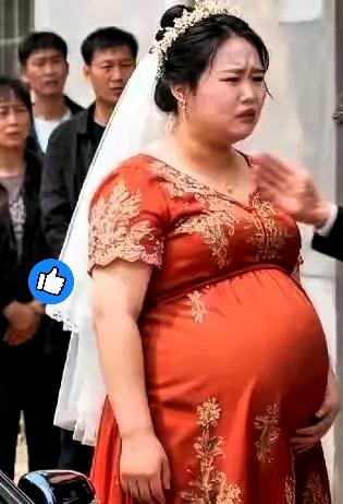 怀孕新娘站花车旁被婆家晾着?这婚黄得太解气!挺着孕肚满心欢喜嫁过去,结果婆