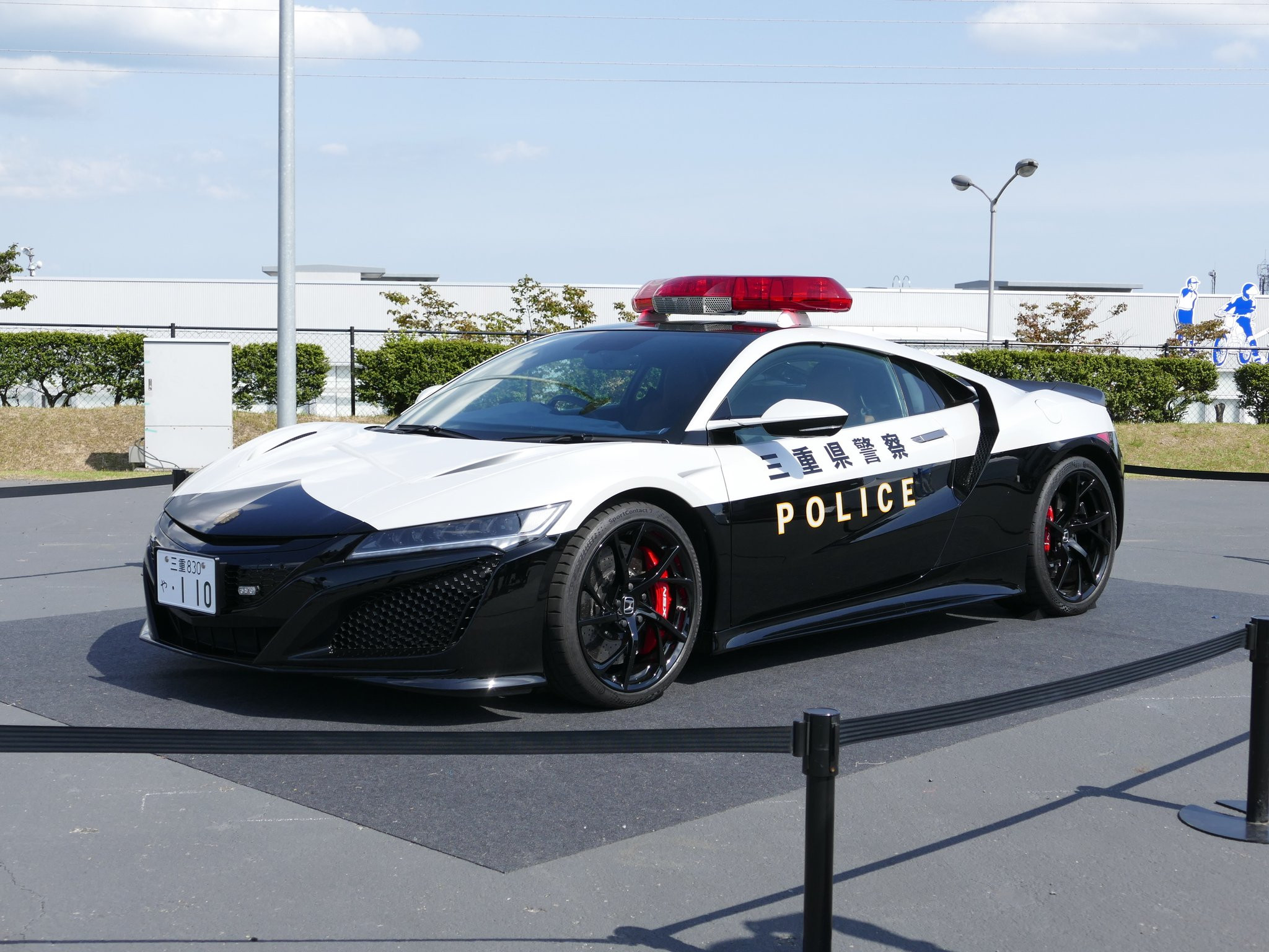 三重県警察新装备的HONDANSX警车​​​