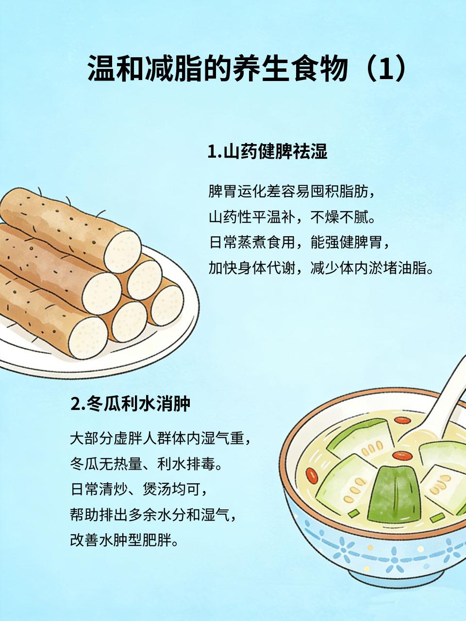 不用节食！养生吃法慢慢瘦下来很多人觉得减肥必须节食挨饿🥺，其实中医认为📜，