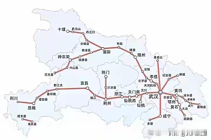 湖北市市通高铁，荆门西站成为收官之作网友们这样说：1.荆州还没有高铁。荆荆高