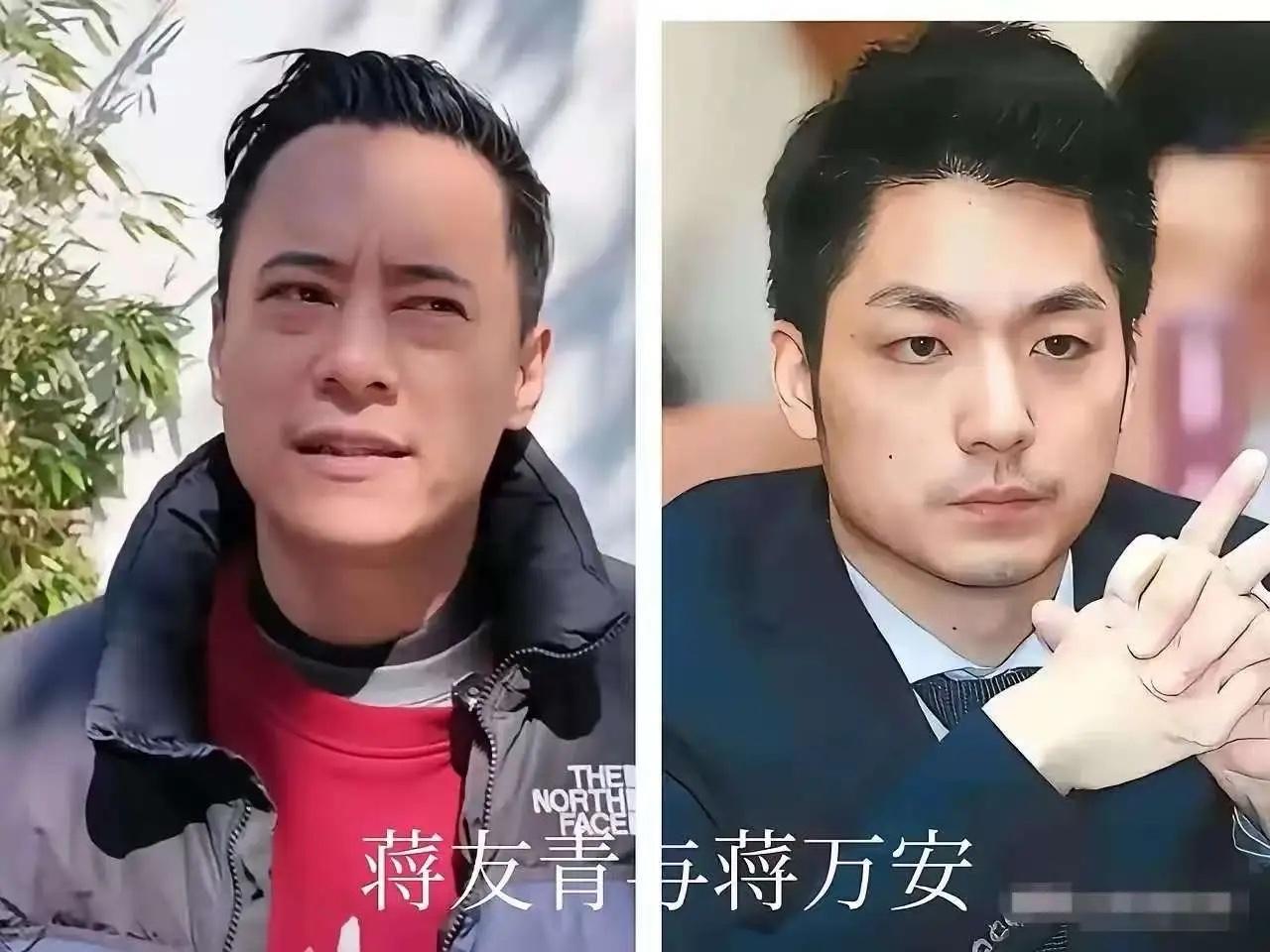 蒋友青一句“我不认识他”，够绝，直接把蒋万安父子晾在了尴尬的冰窖里。想想蒋孝严拼