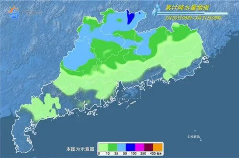 【粤北珠三角中北部近两日仍有局部暴雨或大暴雨！周三降水减弱】强对流模式已在广东开
