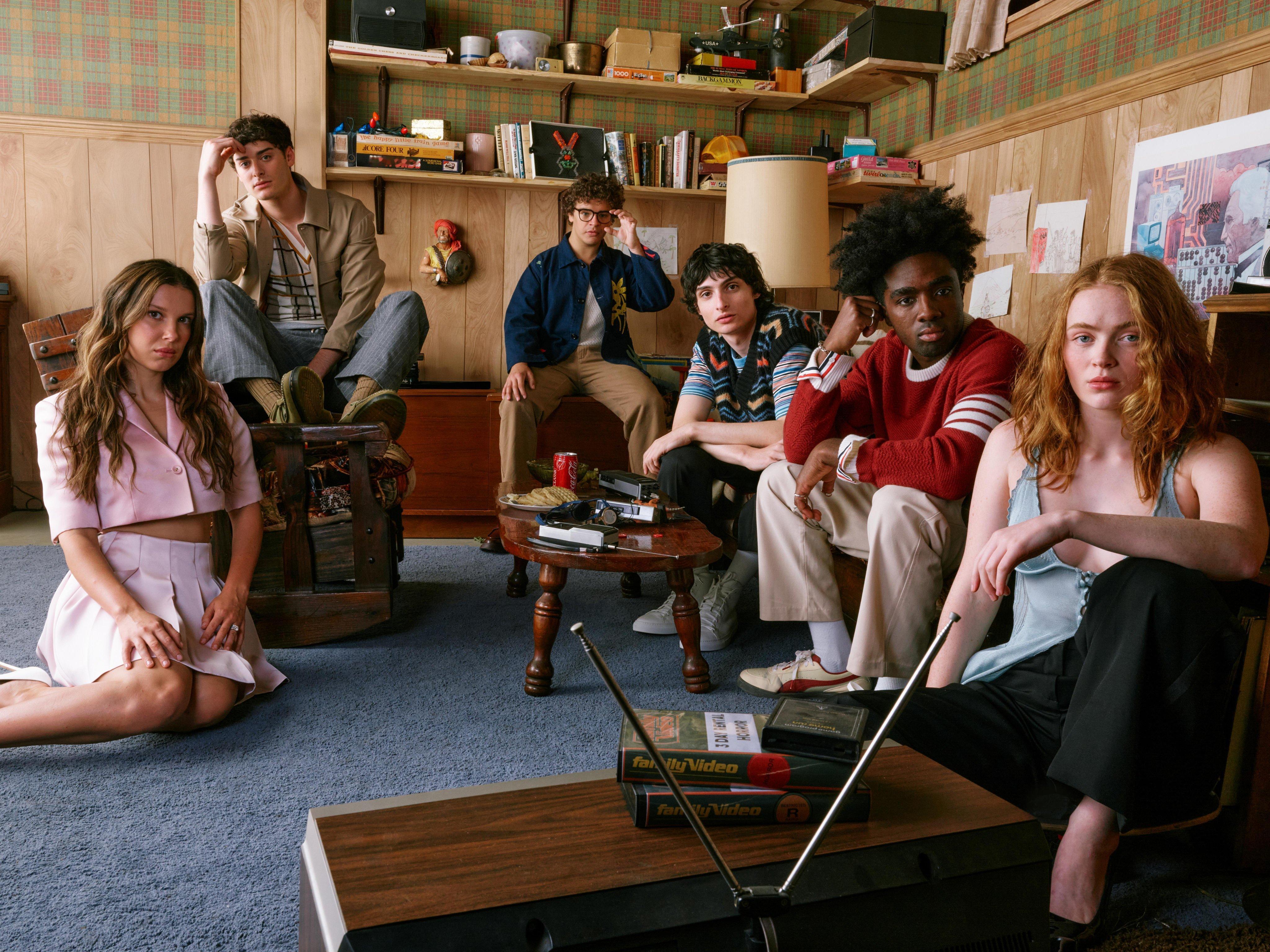 《怪奇物语》第五季最终季宣传写真📷