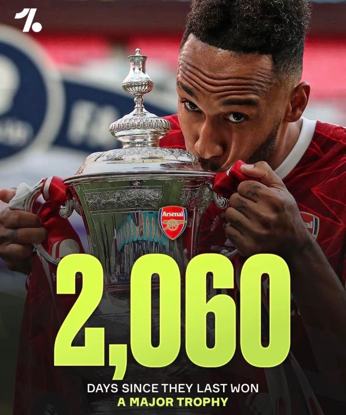 我厂已2000多天无冠！！！朋友问我，若今年还是零冠，真不敢想阿森纳球迷会怎样。