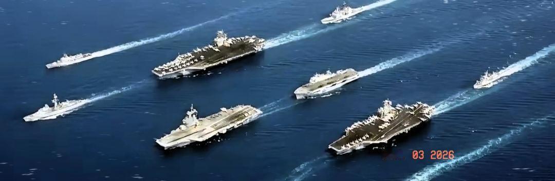 海面上，中国两艘“千阳号”“兴业号”油轮大摇大摆开进加勒比海，航迹一清二楚，仿佛