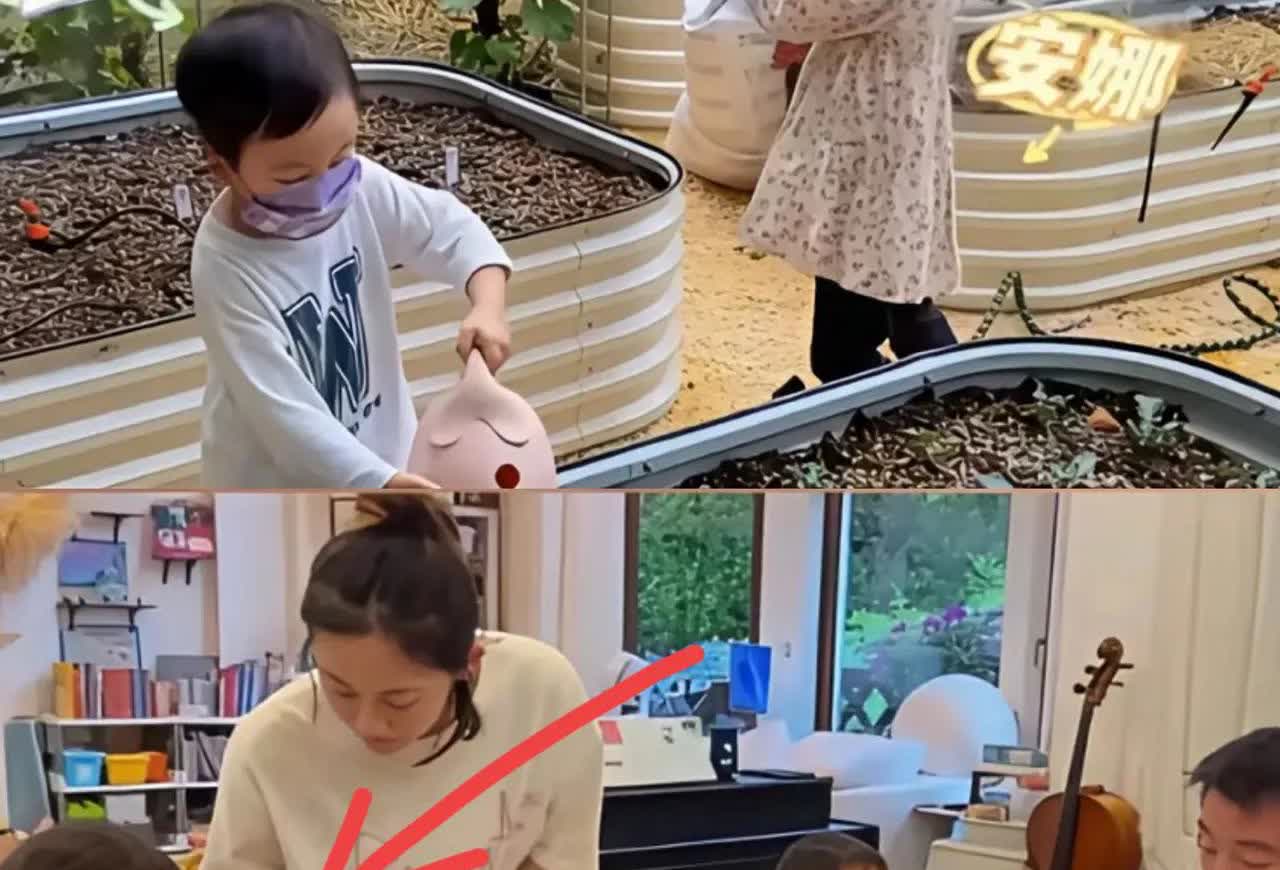 36岁的苗苗，真的给所有妈妈上了一课！一桌子饭菜，她只顾着喂小的，剩