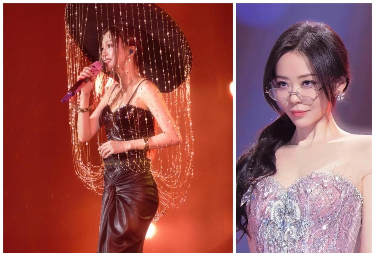 我发现一个玄学，关于张韶涵的，凡是跟她比拼演唱造型的女歌手，最后都会被